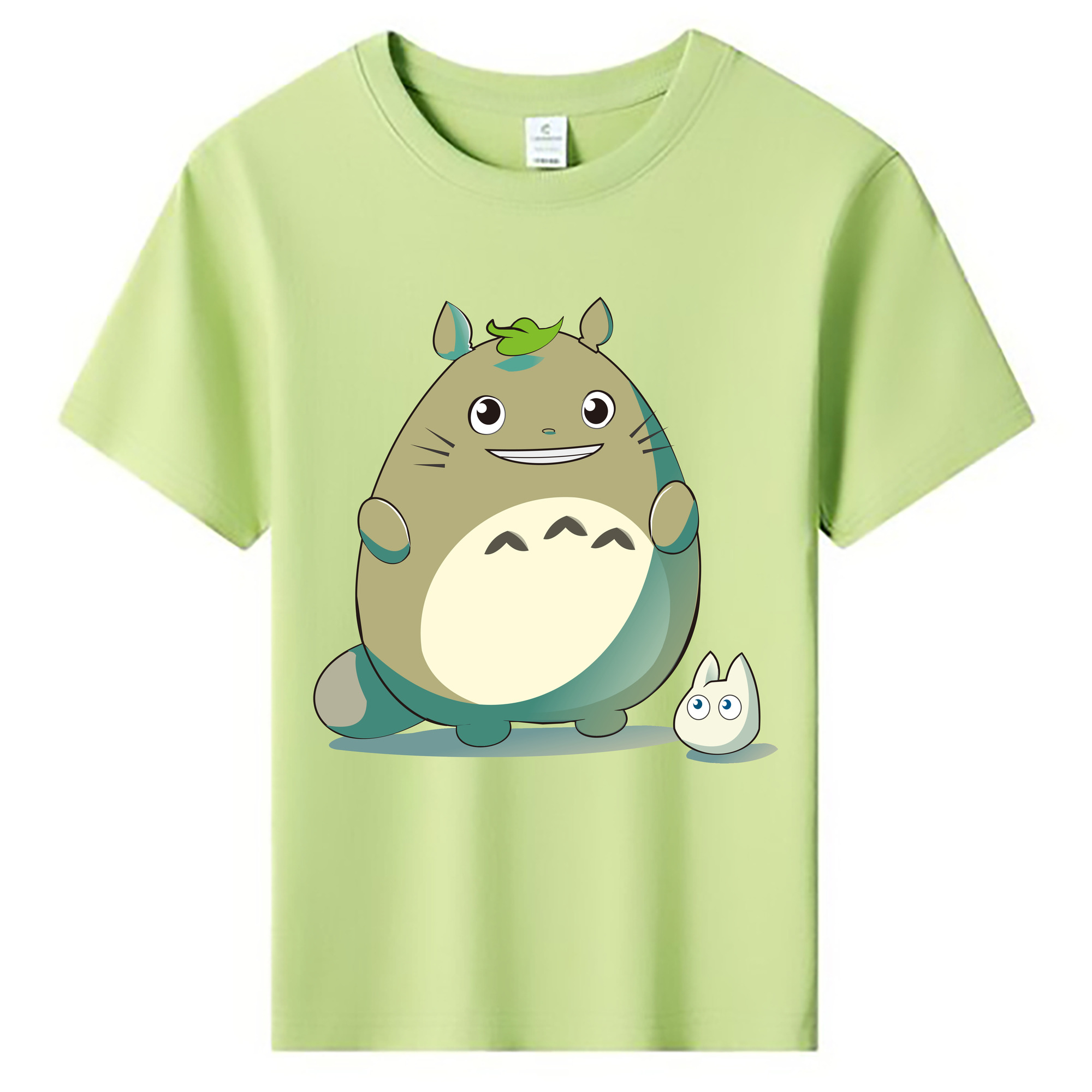 （画像用） となりのトトロ 草壁メイ 草壁サツキ My Neighbor Totoro Satsuki Kusakabe Mei Kusakabe 綿100％キッズTシャツ（フロントプリント）